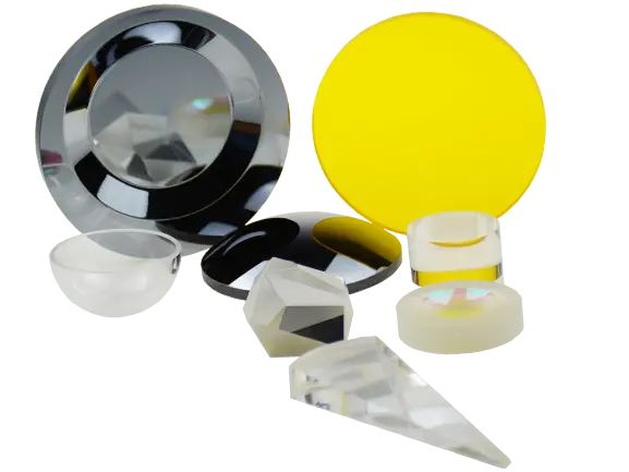 Componente ottico personalizzato e di precisione